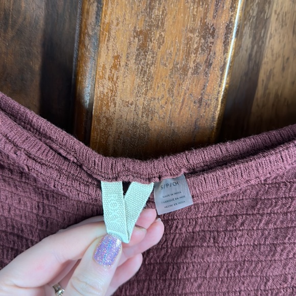 Mauve/ Maroon/ Rose Colored Roxy Dress - Picture 4 of 5